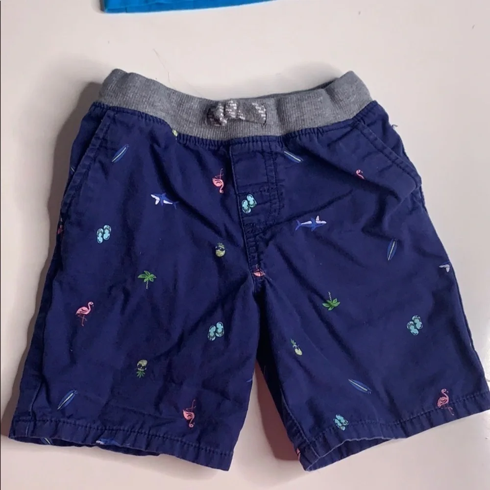 Nautica beach vacation toddler boy 3T casual kids shorts & T-shirt bundle set